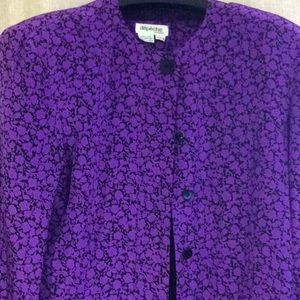 SILK JACKET FULLY LINED